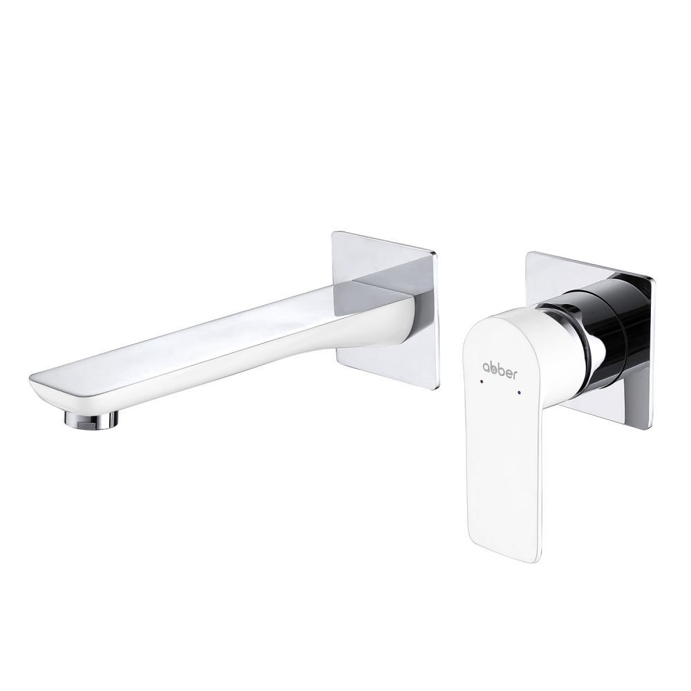 Смеситель ABBER Weiss Insel AF8082B для раковины скрытого монтажа, черный матовый в строительном магазине