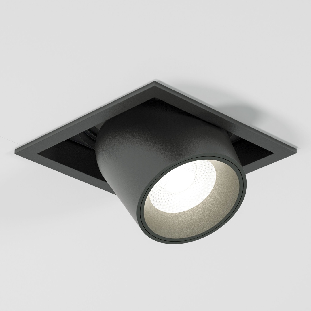 Потолочный светодиодный светильник поворотный Conner 8W 4000K чёрный 25087/LED в строительном магазине