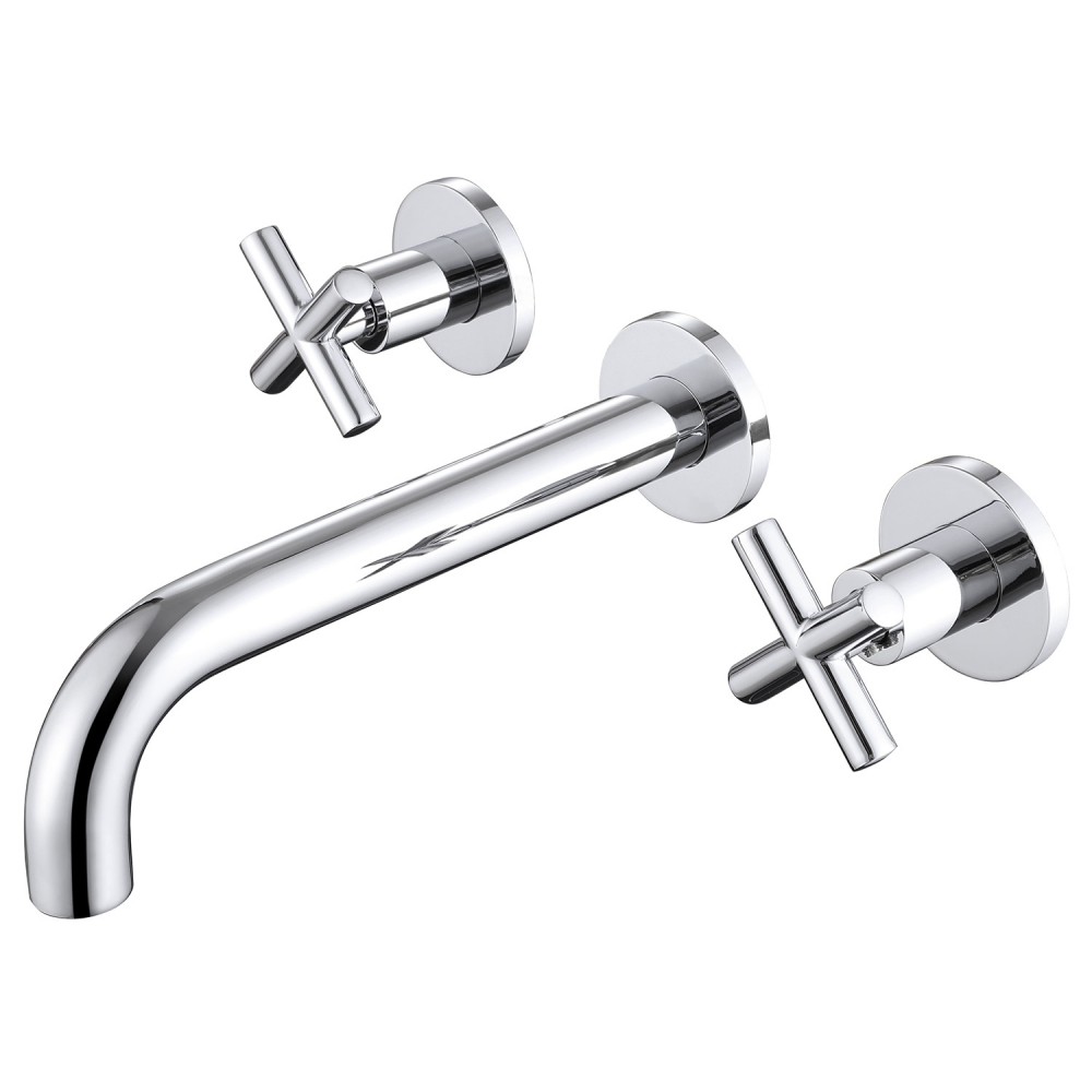 Смеситель ABBER Wasser Kreis AF81121 для раковины скрытого монтажа, хром в строительном магазине