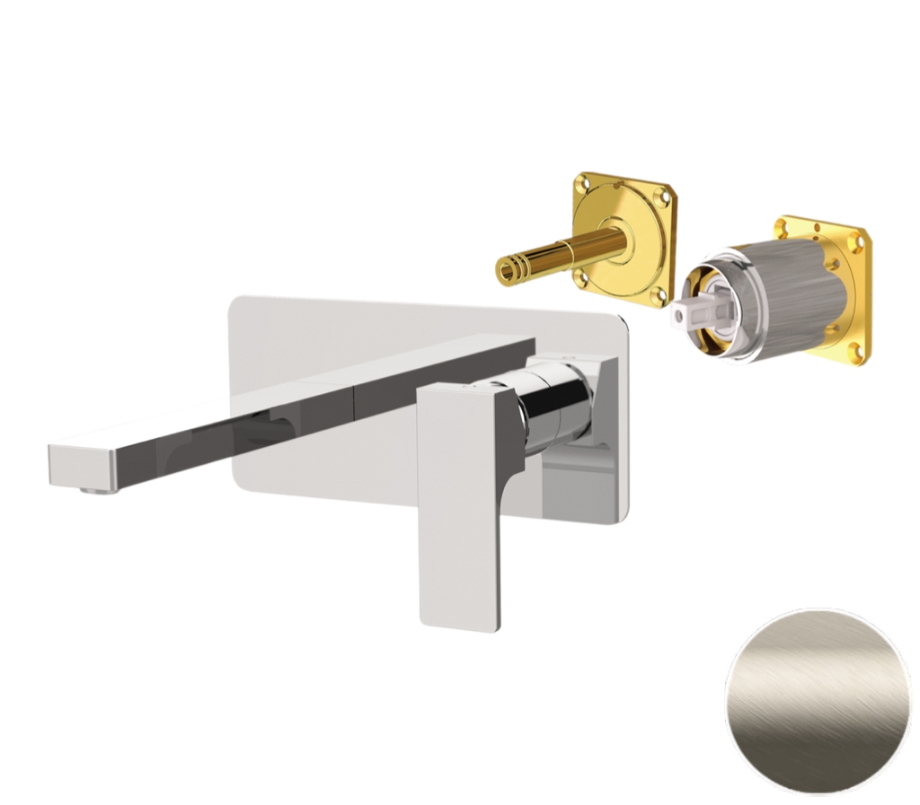 Смеситель для раковины Remer Absolute AU15KBXV, сталь в строительном магазине