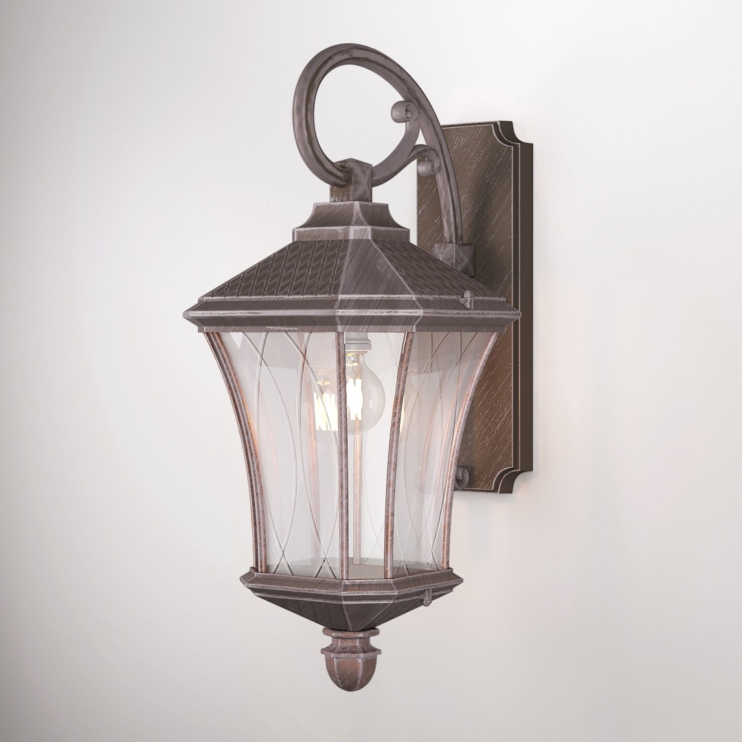 Уличный настенный светильник Virgo D капучино IP44 Virgo D капучино (арт. GLXT-1450D) в строительном магазине