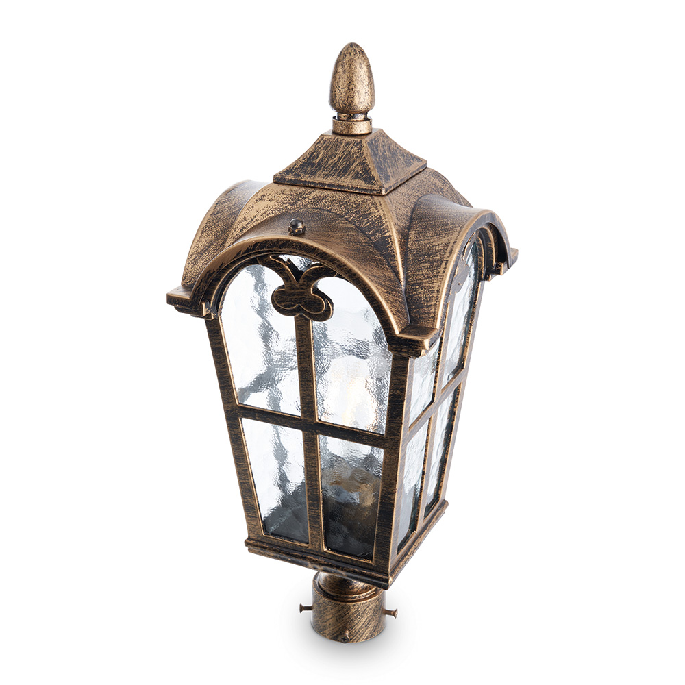 Светильник садово-парковый Feron PL104 четырехгранный на столб 60W 230V E27 в строительном магазине