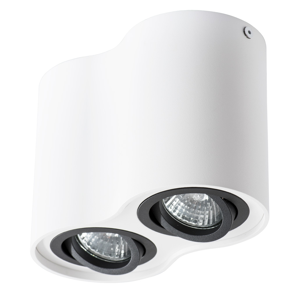 Точечный накладной светильник Arte Lamp FALCON A5644PL-2WH в строительном магазине