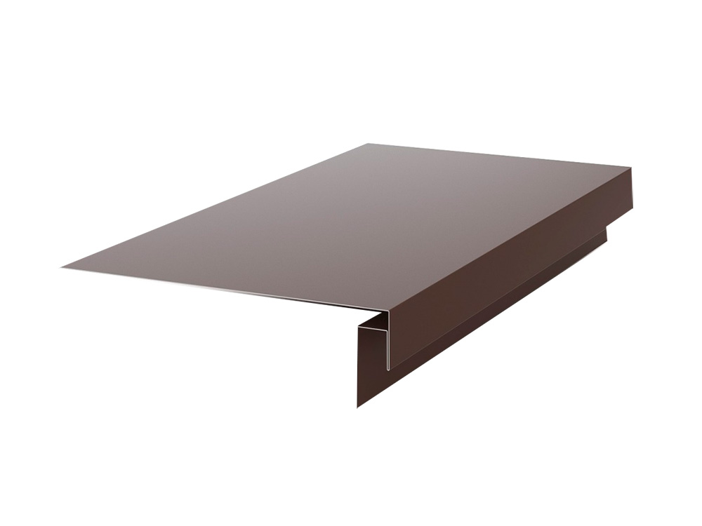 Откос оконный металлический в строительном магазине