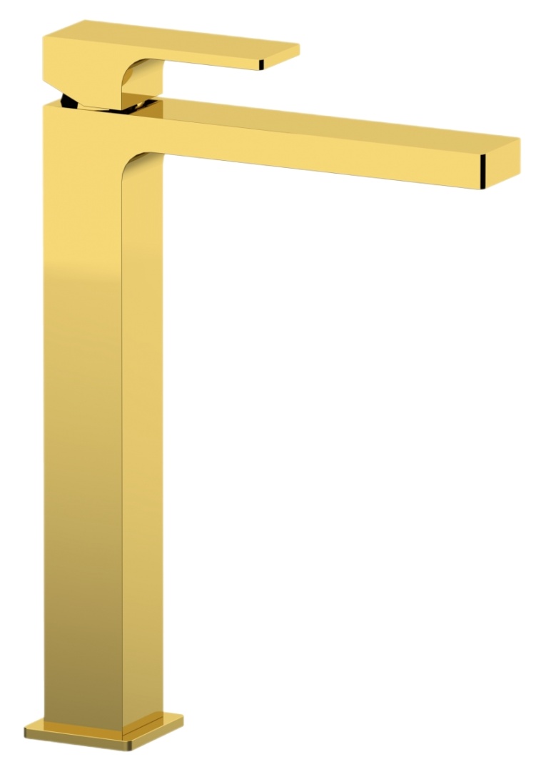 Смеситель для раковины Remer Absolute AU11LDO, золото глянцевое в строительном магазине