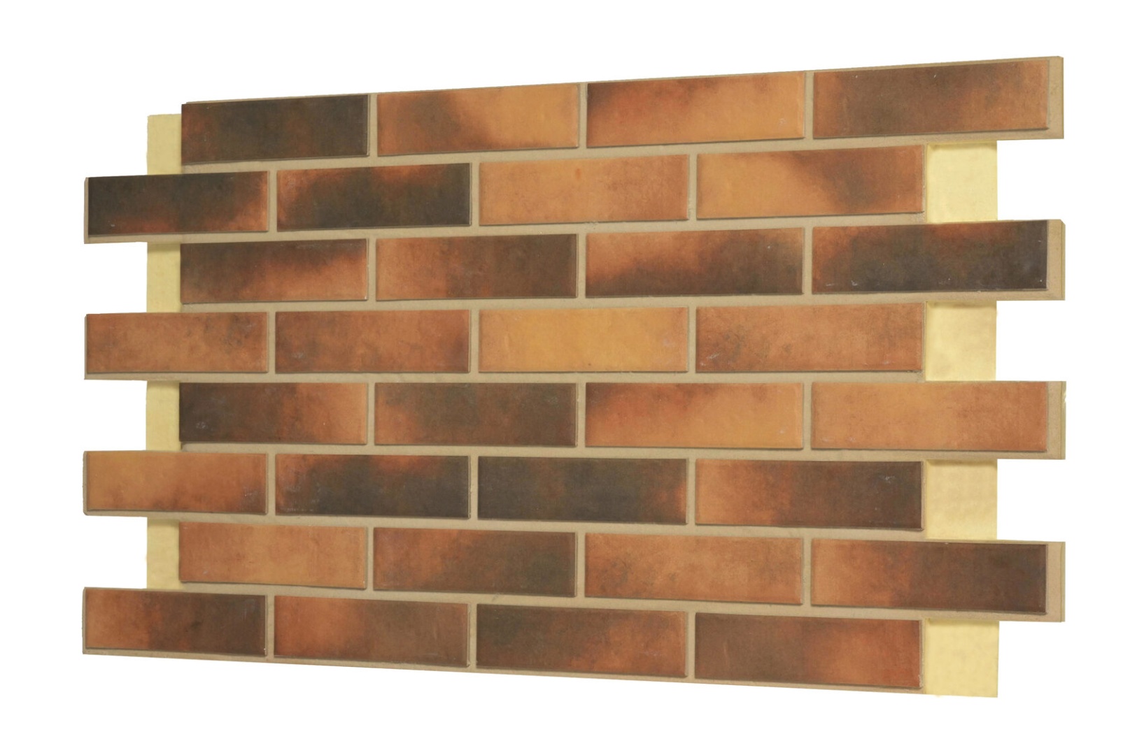 Термопанель ППУ BestPoint Retro Brick Curry 102,8 x 61,6