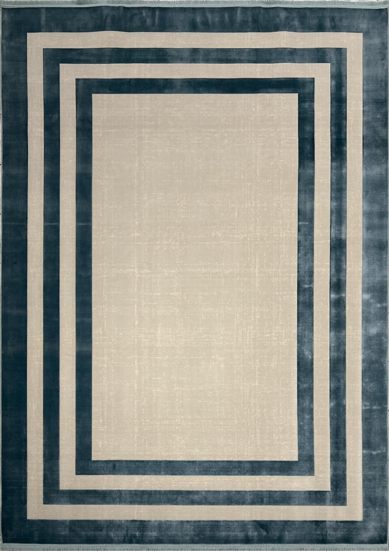 Ковер MONACO 1863 SILVER GRAY/MAVY BLUE в строительном магазине