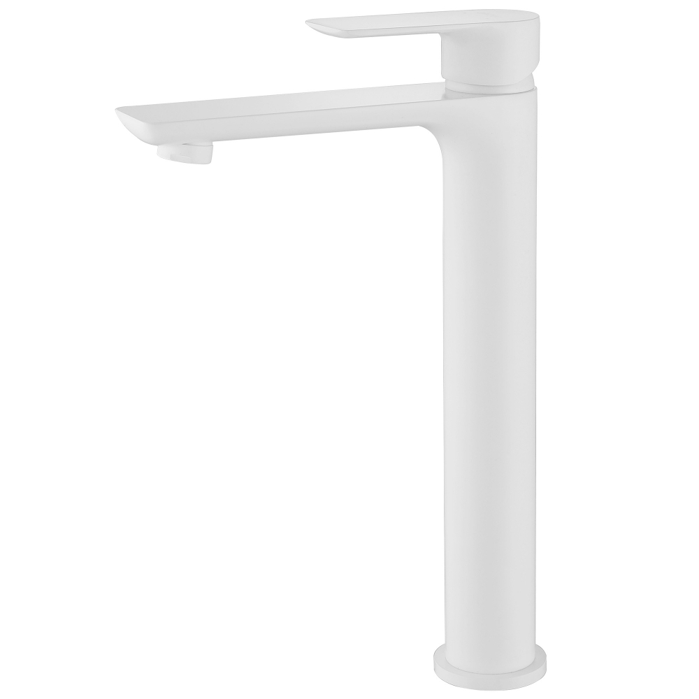 Смеситель ABBER Weiss Insel AF8011FW для раковины, белый матовый в строительном магазине