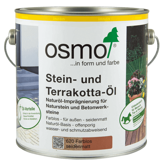 Масло для камня и терракоты Stein und Terrakotta Öl 620 0,125л в строительном магазине
