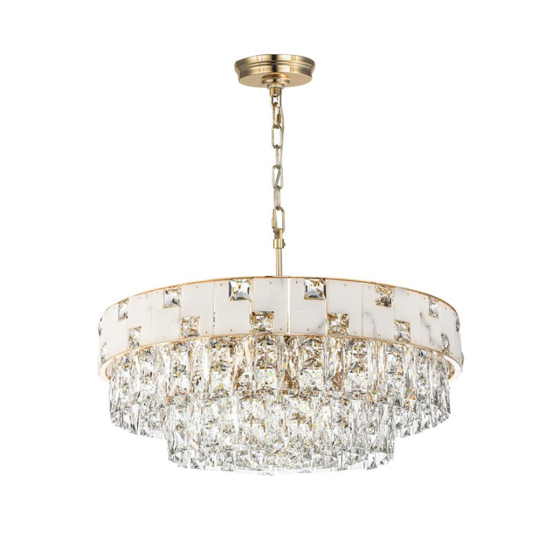 Каскадная люстра Odeon Light 5076/12 в строительном магазине