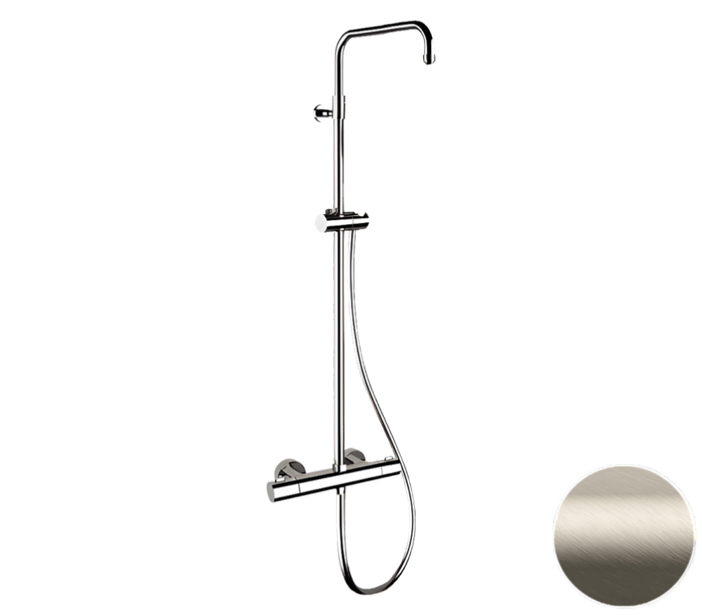 Душевая система термостатическая Remer Elegance EQ32ASSDXV, сталь в строительном магазине