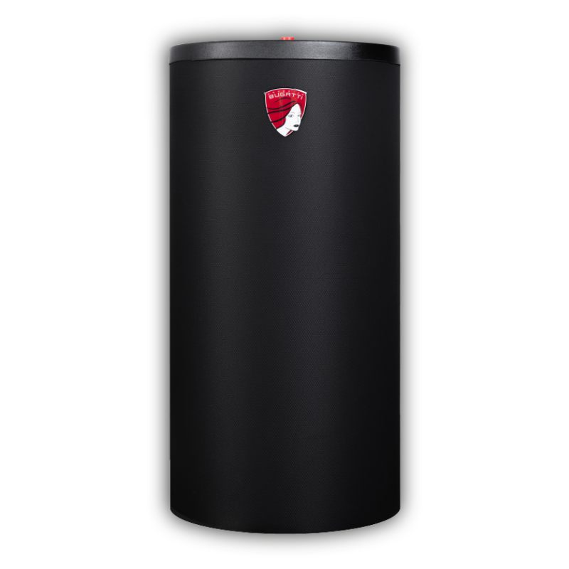 Бойлер косвенного нагрева Federica Bugatti Inox 1500 210 литров чёрный с анодом (бак в водяной рубашке) в строительном магазине