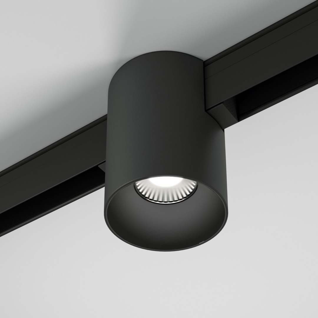 Трековый светильник 12W 4200K Solo чёрный Slim Magnetic 85054/01 в строительном магазине