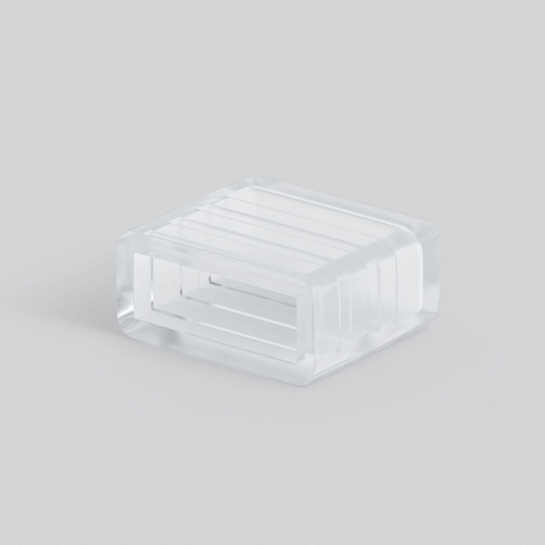 Заглушка для светодиодных лент LS014 220 В, LS015 220 В (10шт) End Cup 220V 2835 в строительном магазине