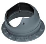 Krovent Base-VT Seam основание вентиляционной трубы под фальц серый (RAL 7024)