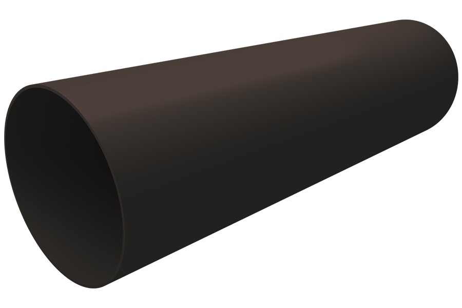 Труба ПВХ Grand Line Стандарт 3 м коричневая