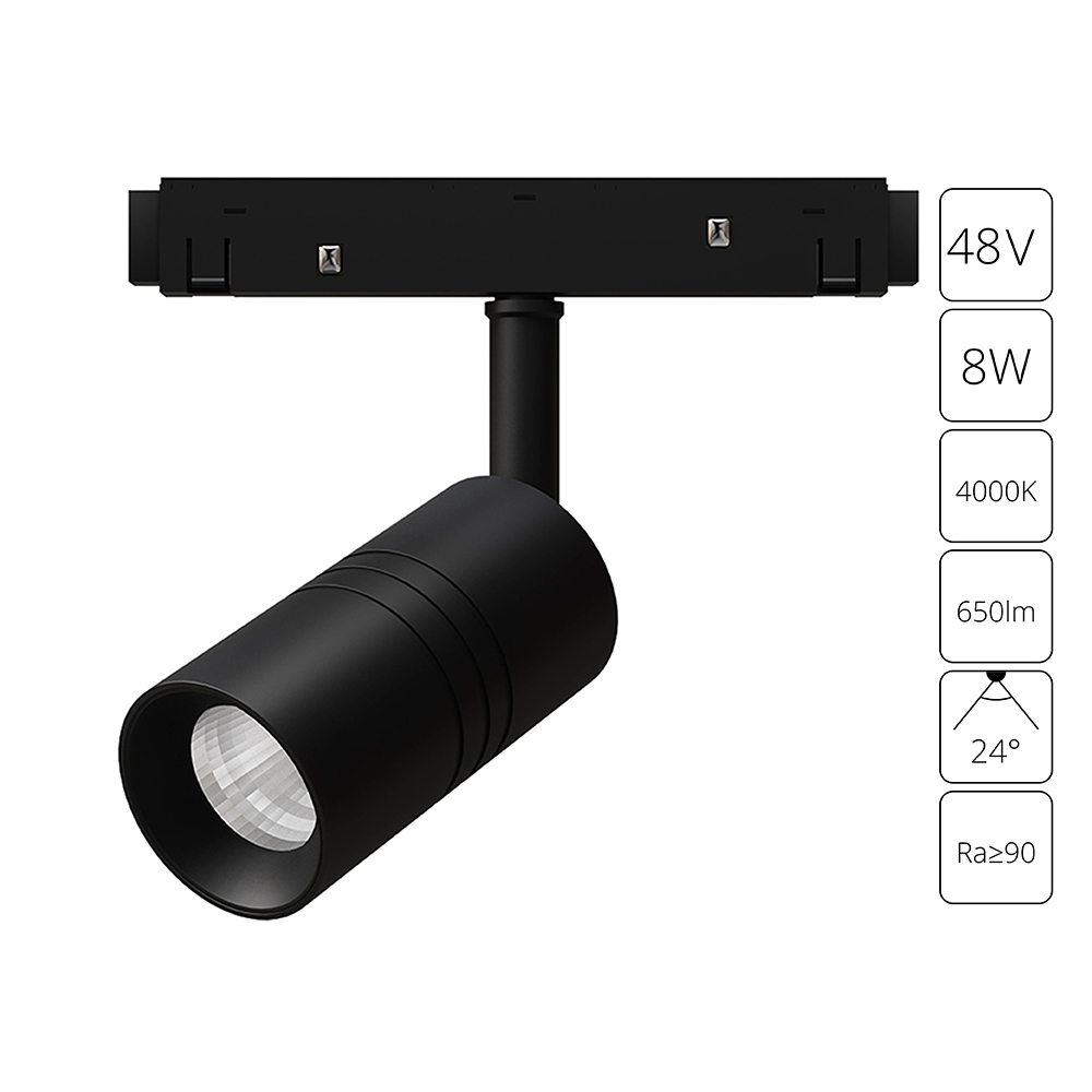 Магнитный трековый светильник Arte Lamp EXPERT A5720PL-1BK в строительном магазине