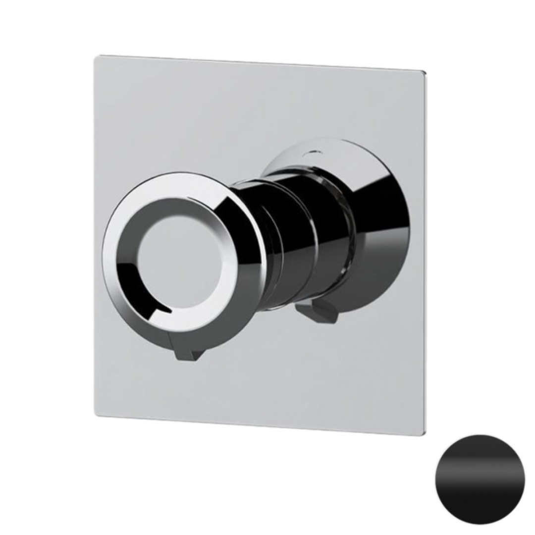 Смеситель для душа Remer Element ET30QNO, черный матовый в строительном магазине