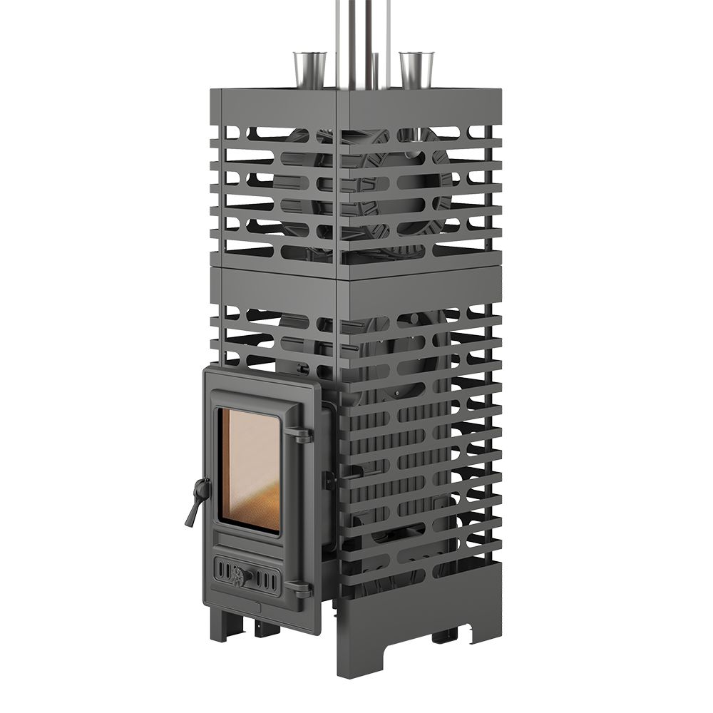 Печь для бани ASTON «Шторм Турбопар» б/в (чугун) в строительном магазине