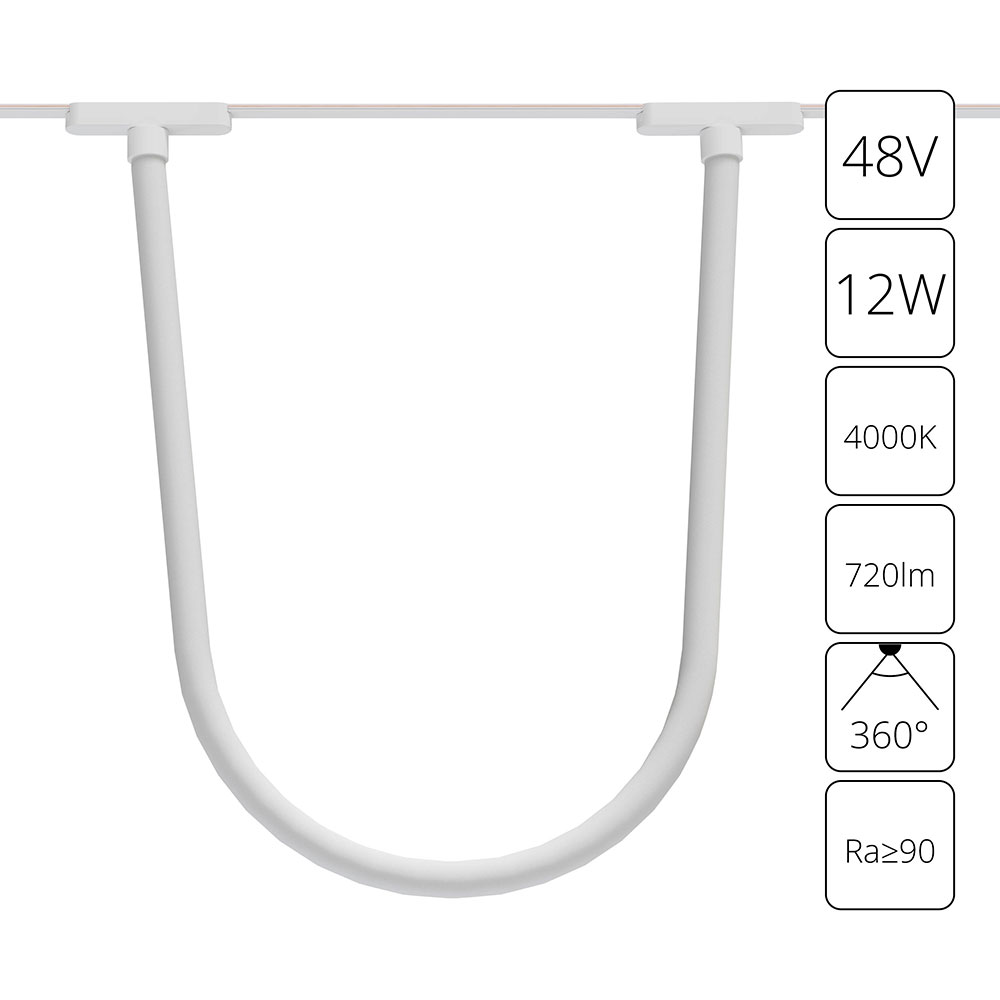 Магнитный трековый светильник Arte Lamp RAPID A6167PL-1WH в строительном магазине