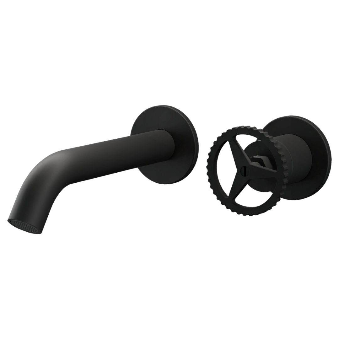 Смеситель для раковины Remer Chrono CH15PNO, черный матовый в строительном магазине