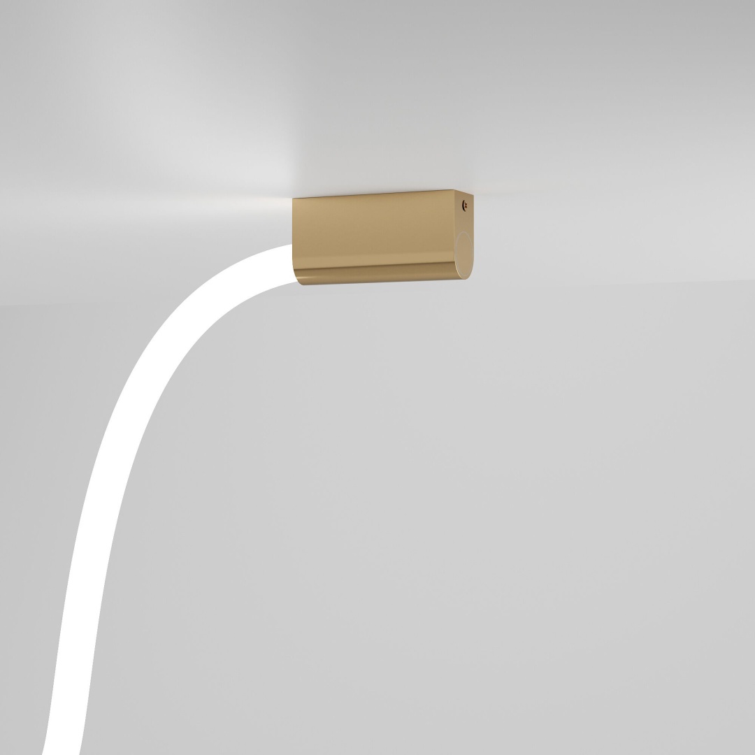 Накладные крепления для круглого гибкого неона Full light латунь FL 28101 в строительном магазине