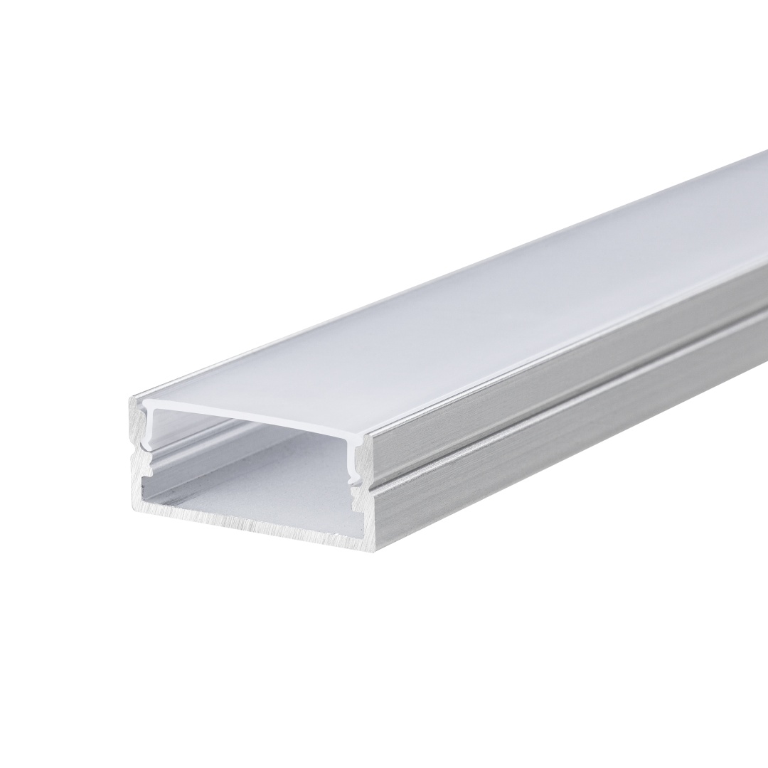 419211 Профиль PROFILED с прямоугольн. рассеив-м д/светодиод. лент, 1шт=2м в строительном магазине