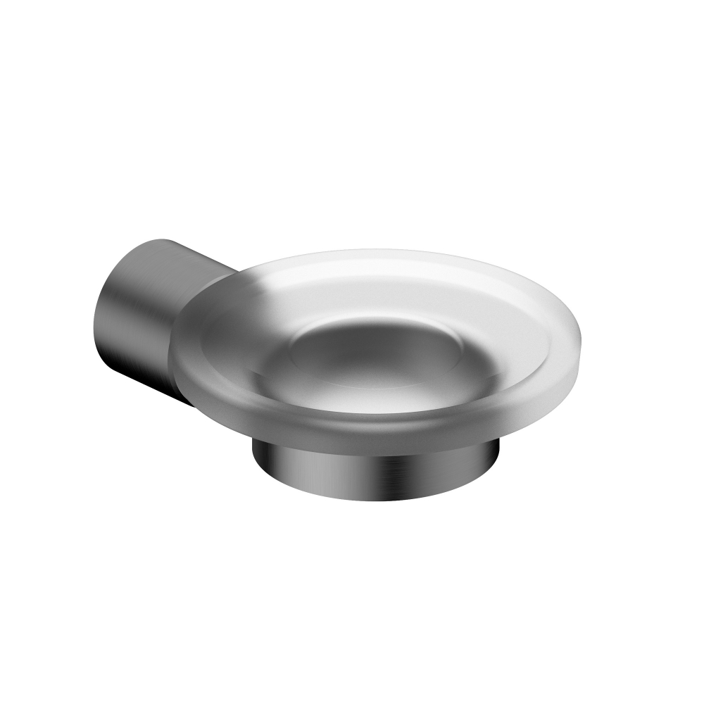 Мыльница с держателем ABBER Osten 316 AA185A8BGG брашированная оружейная сталь в строительном магазине