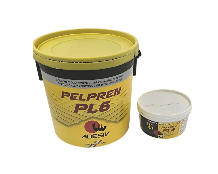 Клей для паркета двухкомпонентный Adesiv Pelpren PL6 (10 кг)