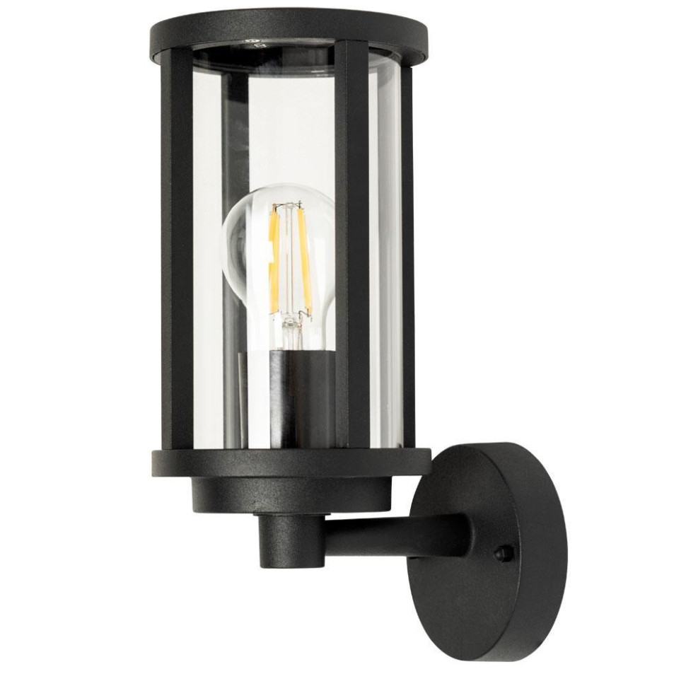 Уличный настенный светильник Arte Lamp Toronto A1036AL-1BK в строительном магазине