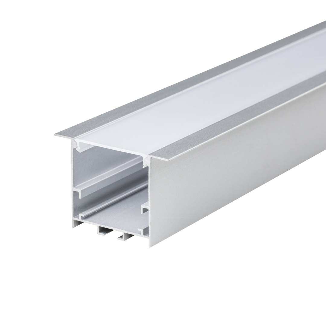 419260 Профиль PROFILED с прямоугольн. рассеив-м д/светодиод. лент, 1шт=2м в строительном магазине