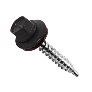 Саморез RAL 7024 мокрый асфальт 4,8 х 35 мм (1 уп / 250 шт)