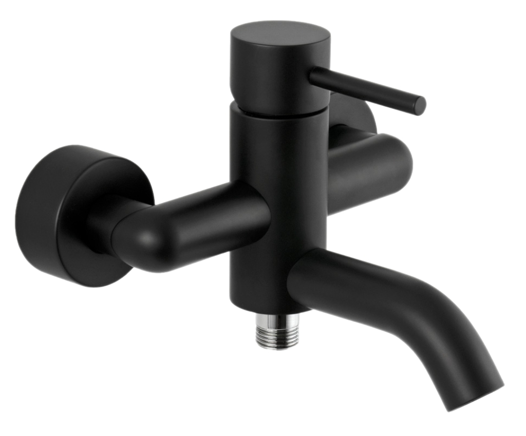 Смеситель для ванны Remer X Style X05NO, чёрный матовый в строительном магазине
