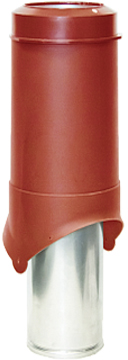Krovent Pipe-VT IS Выход вентиляции 150/изол./500 красный (RAL 3009)