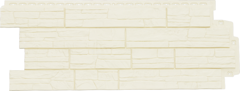Фасадная панель Grand Line Classic Скала молочный