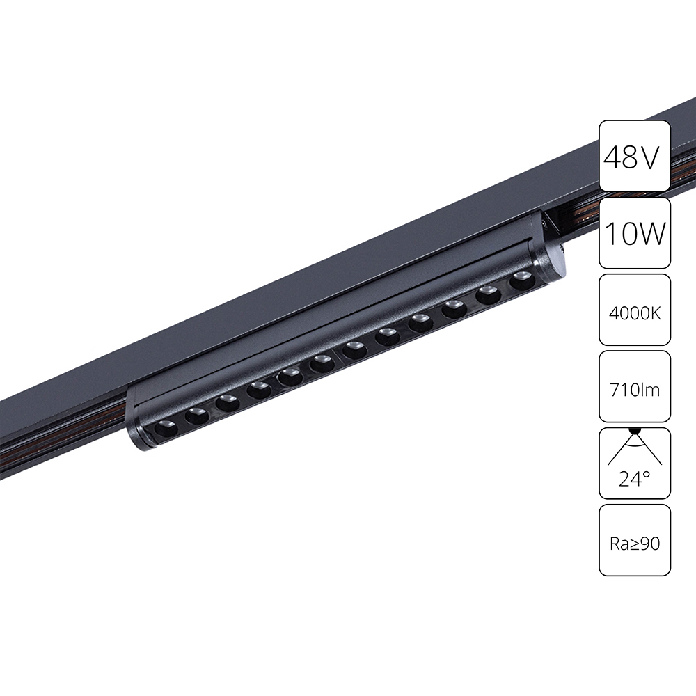 Магнитный трековый светильник Arte Lamp OPTIMA A7268PL-1BK в строительном магазине
