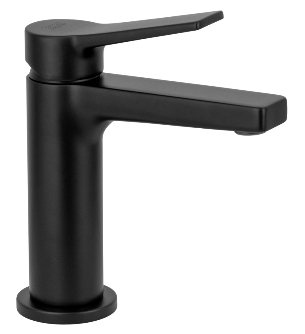 Смеситель для раковины Remer Slash SL12NO, черный матовый в строительном магазине