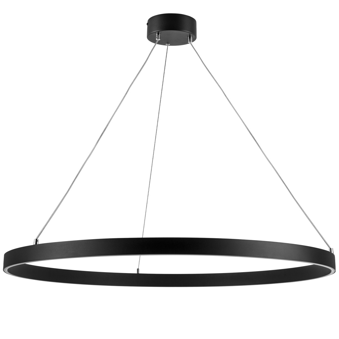 748047 Люстра SATURNO LED 60W 4000LM 70G ЧЕРНЫЙ 3000-6000K в строительном магазине