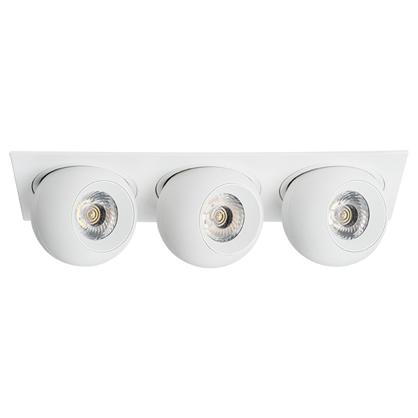 i536646464 Светильник INTERO LED 9W*3 850LM*3 24G БЕЛЫЙ 4000K (217536+217064+217064+217064) в строительном магазине