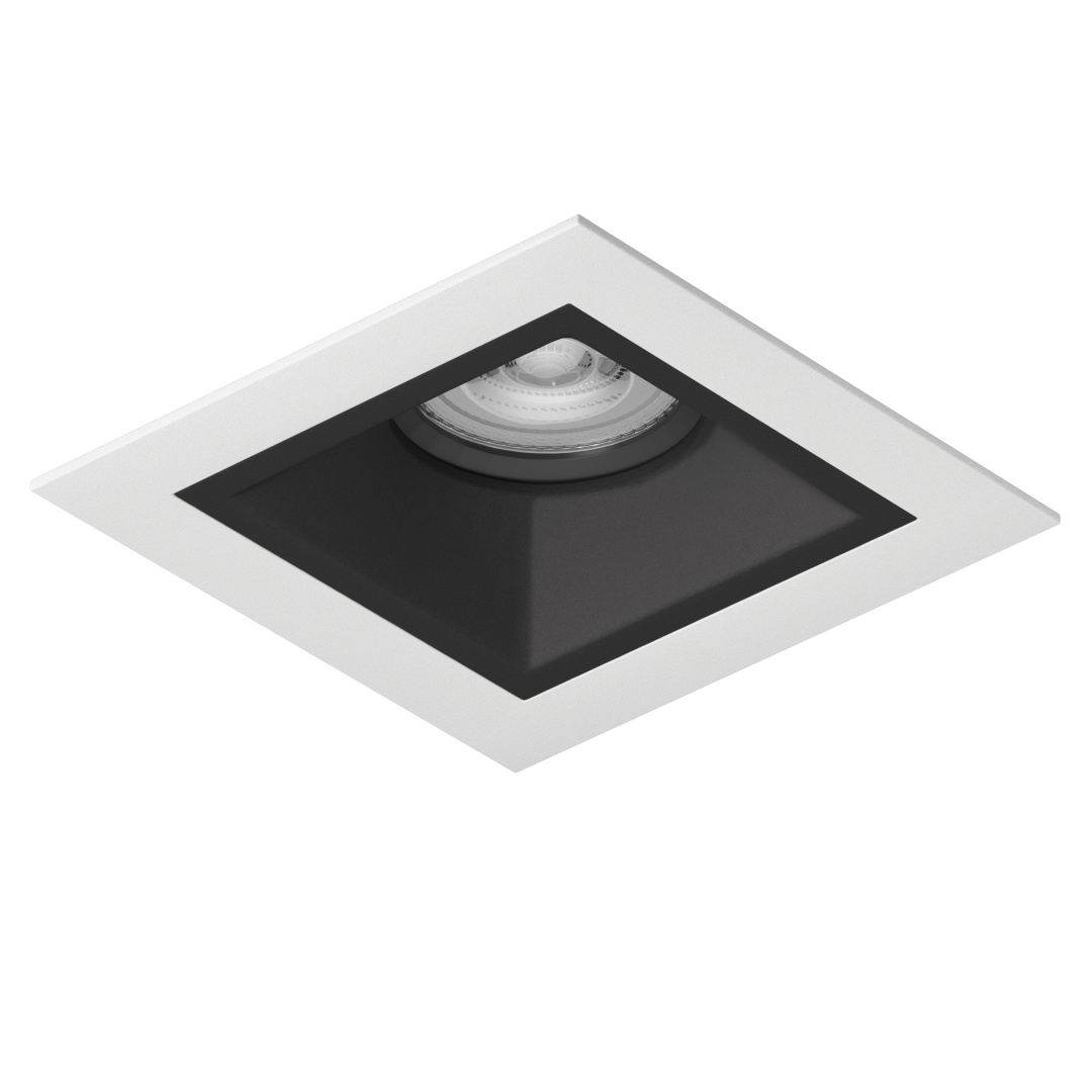 D51607BMOD Светильник DOMINO QUADRO под LED модуль/лампу МR16 (214516+214507+214007) в строительном магазине