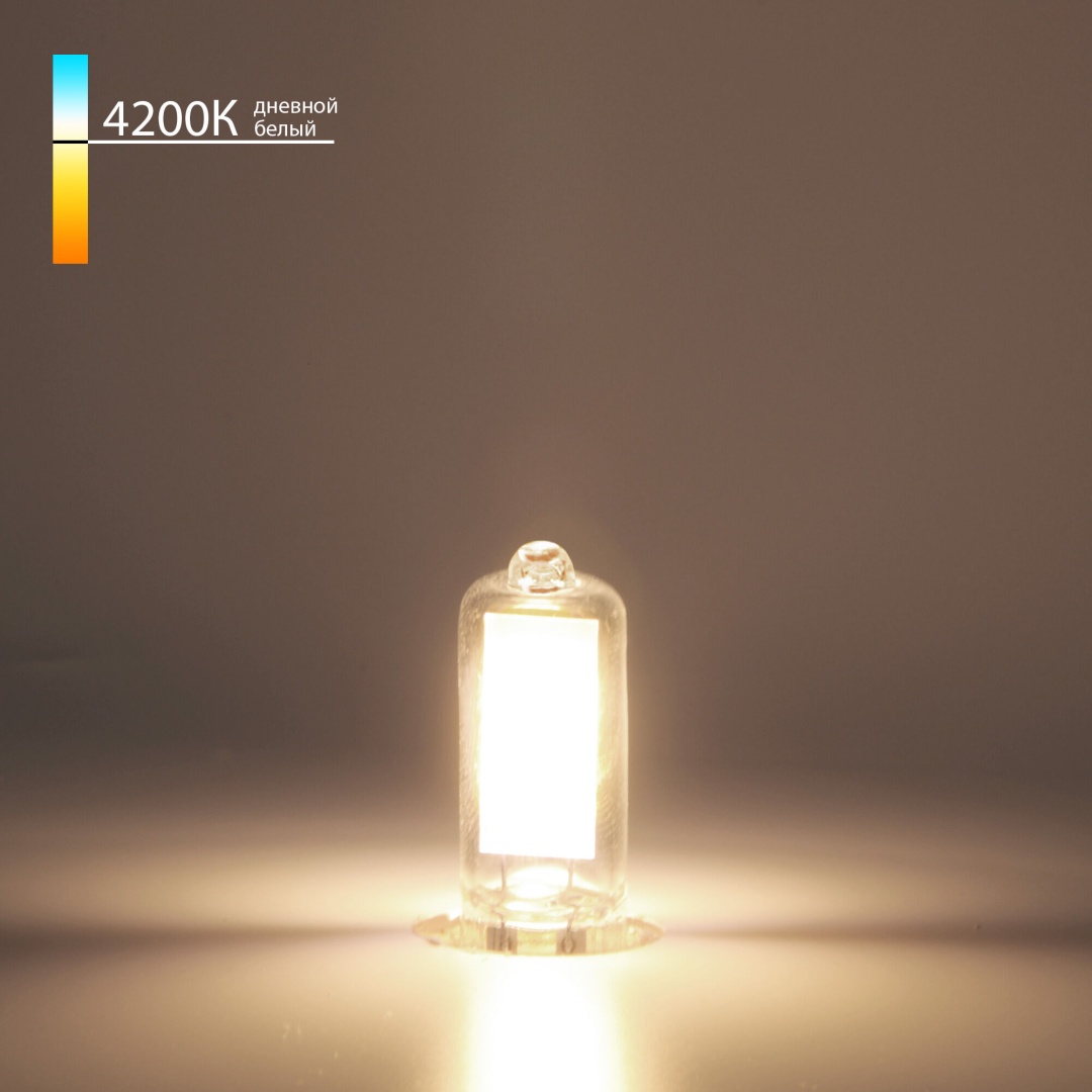 Светодиодная лампа G9 LED 3W 220V 4200K стекло BLG912 в строительном магазине