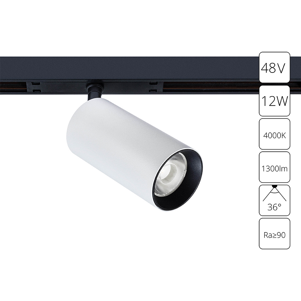 Магнитный трековый светильник Arte Lamp OPTIMA A7261PL-1WH в строительном магазине
