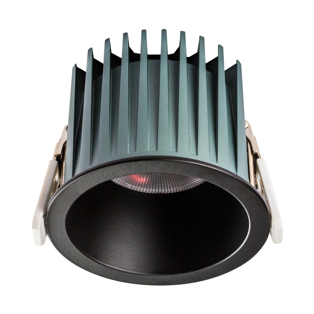 385337 Светильник CICLONE CYL 12W LED 923LM 36G ЧЕРНЫЙ 3000K IP44 в строительном магазине