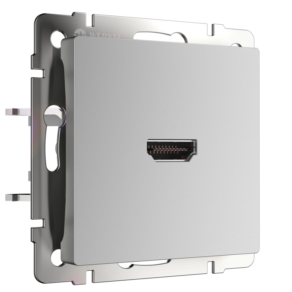 Розетка HDMI серебряный WL06-60-11 в строительном магазине