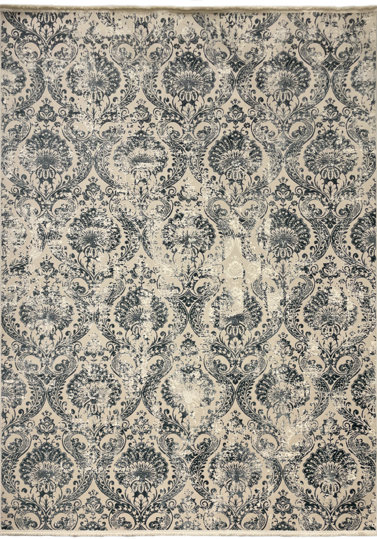 Ковер MONACO 1737 YELLOW CREAM/MAVY BLUE в строительном магазине