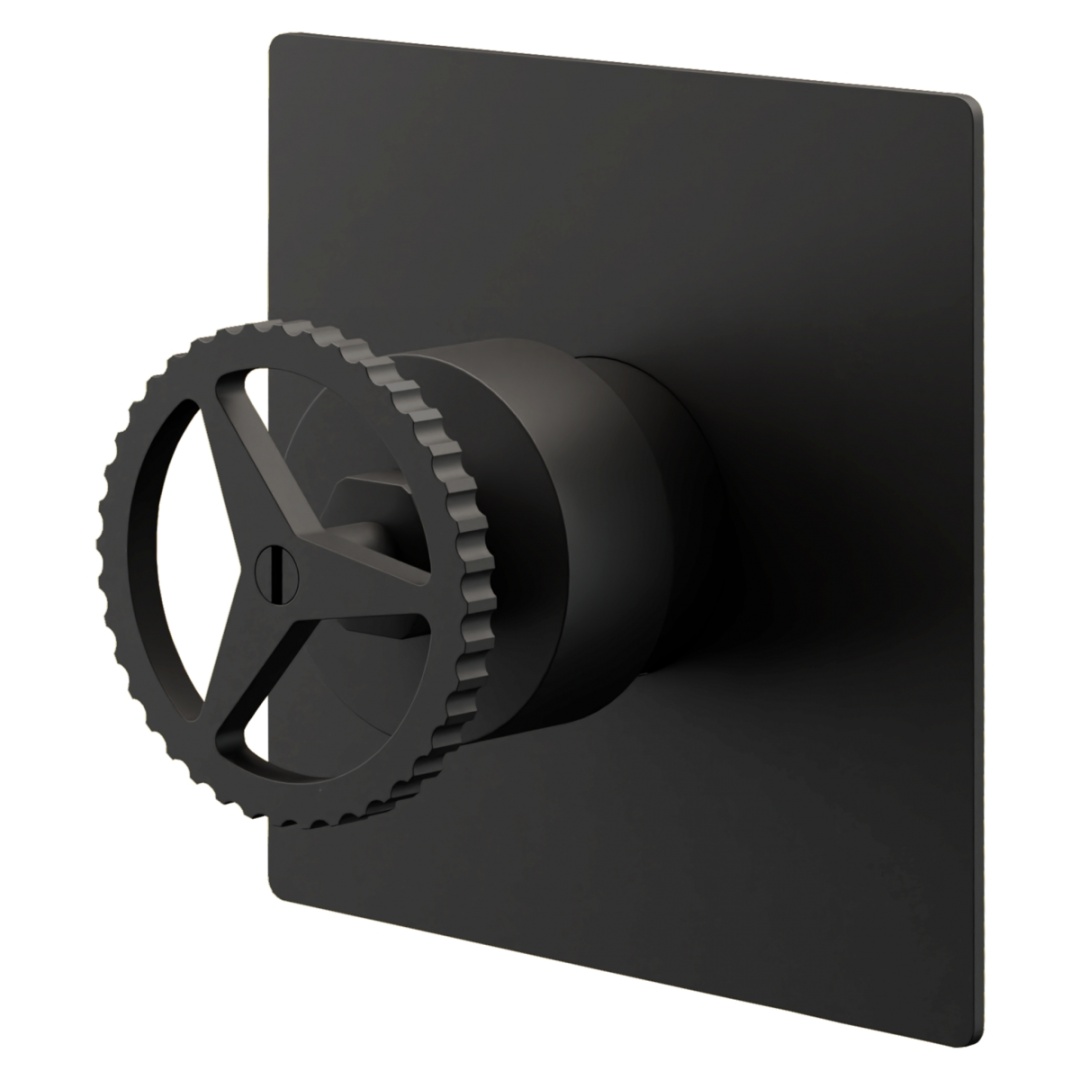 Смеситель для душа Remer Chrono CH30QNO, черный матовый в строительном магазине