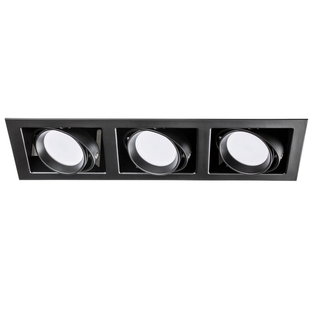 214038 Светильник CARDANO 16Х3 MR16/HP16 ЧЕРНЫЙ в строительном магазине