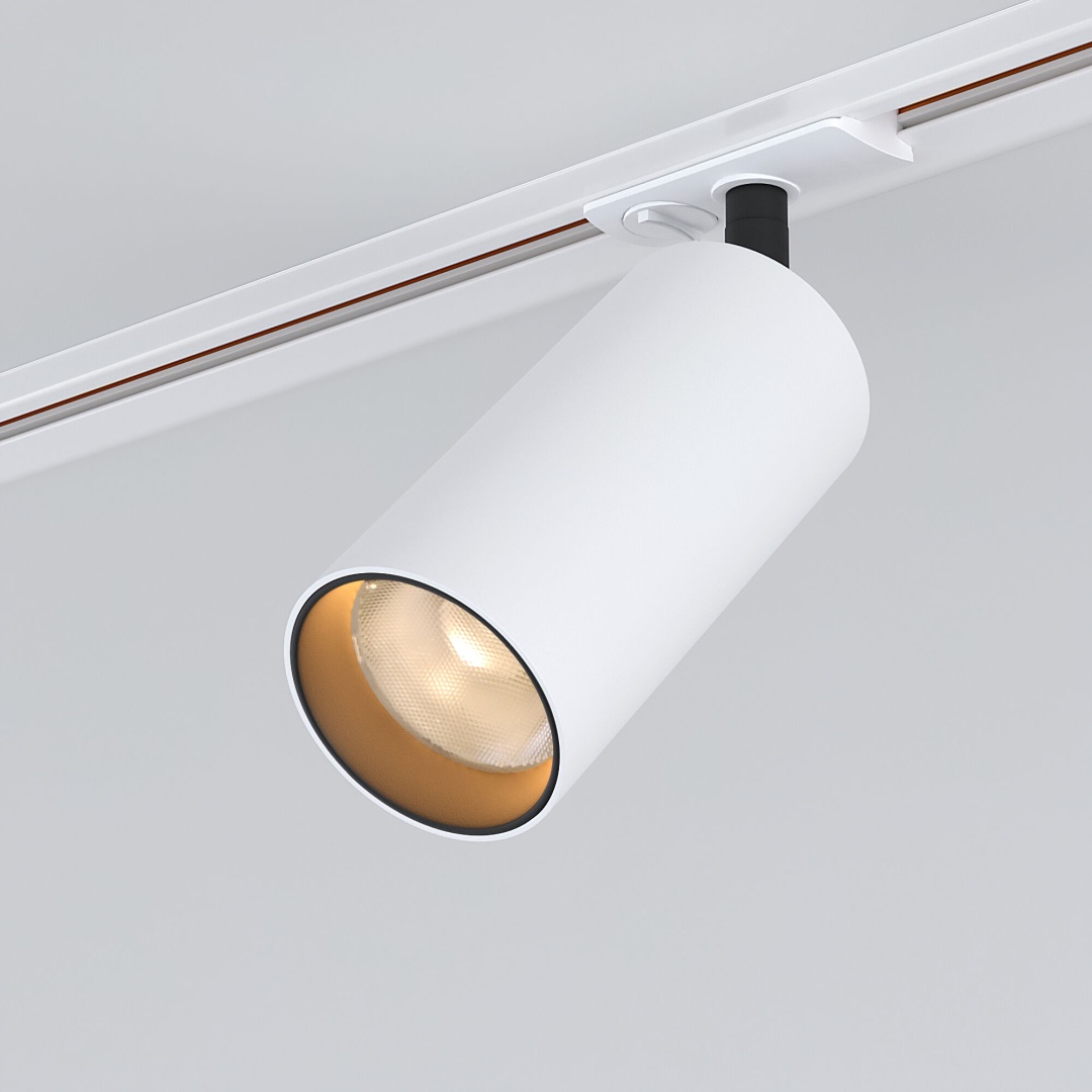 Трековый светодиодный светильник для однофазного шинопровода Diffe белый/черный 15 Вт 4200 K 85166/01 в строительном магазине