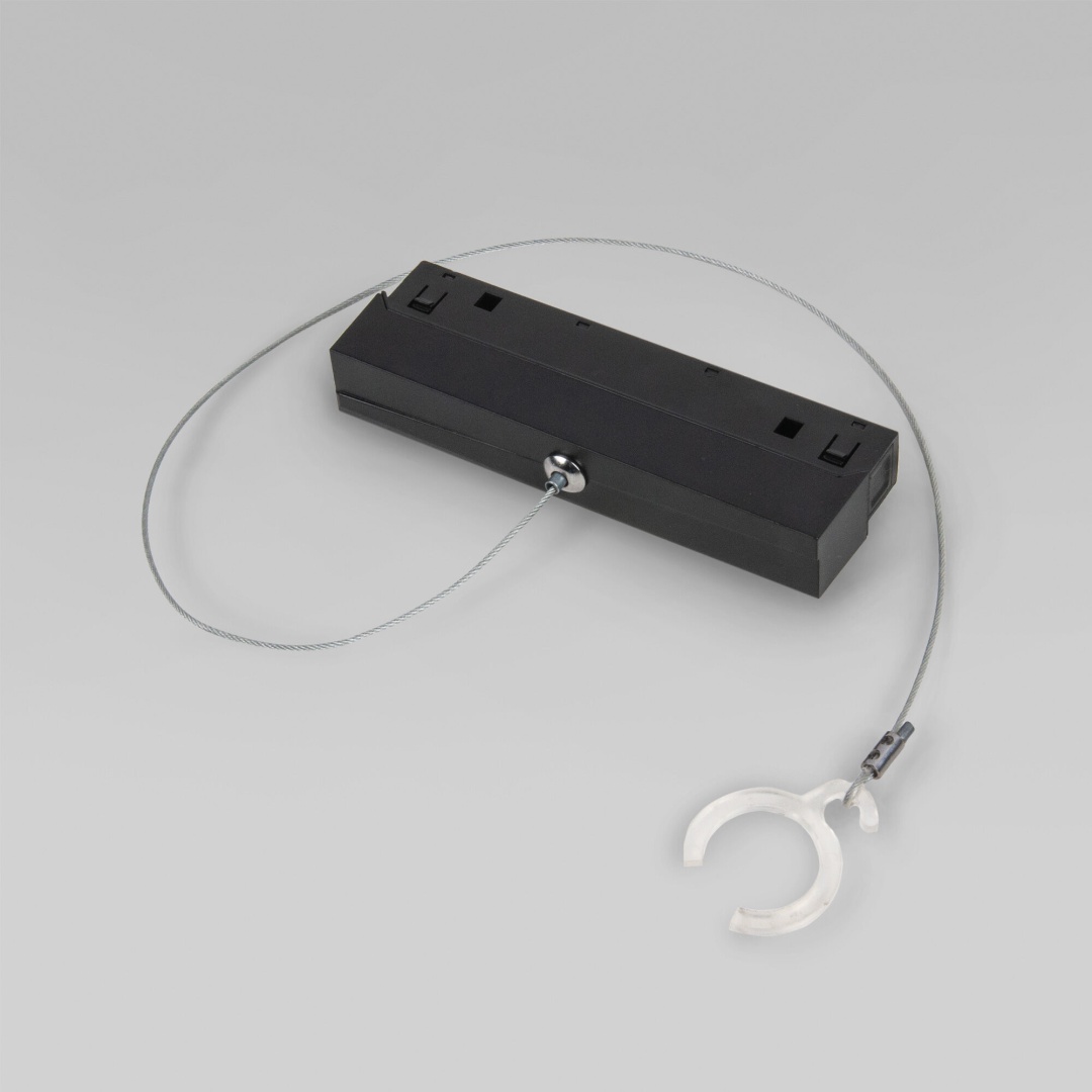 Коннектор для шинопровода черный Full light Slim Magnetic 85102/00 в строительном магазине