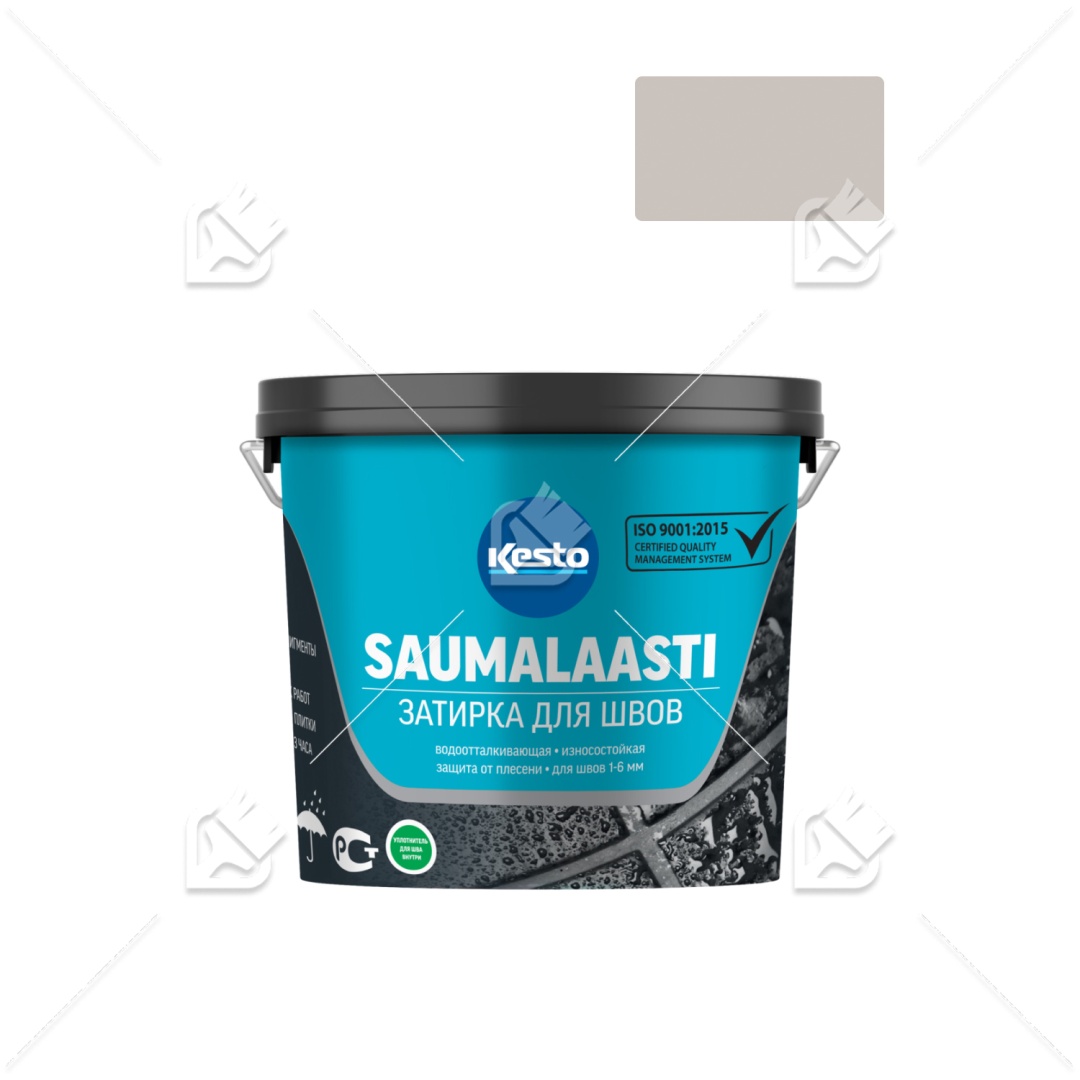 Затирка Kesto Saumalaasti 40 для швов серая 3 кг
